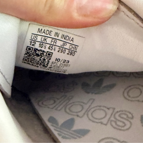 Adidas Sambas/White Halo Blue Gum color 12 - Picture 8 of 9